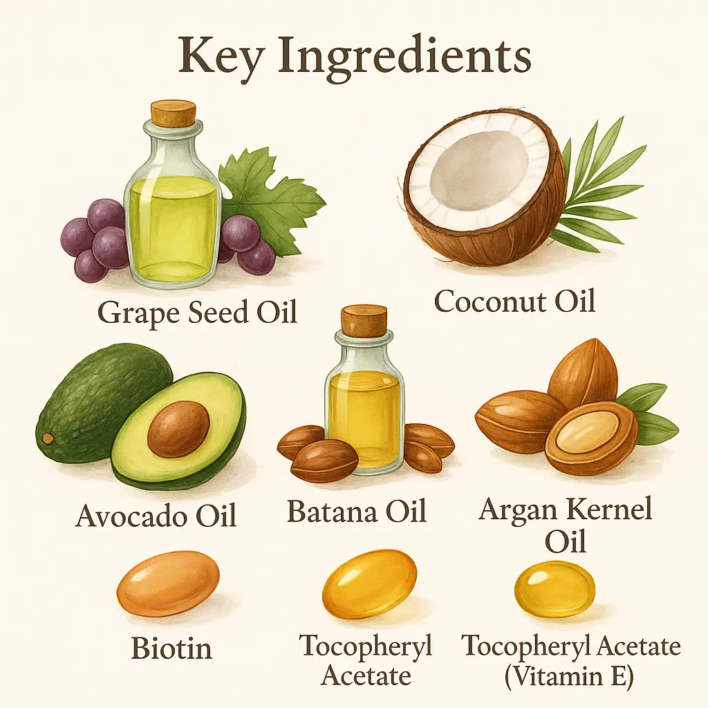 Evavitae Hair Renewal Serum ingredients