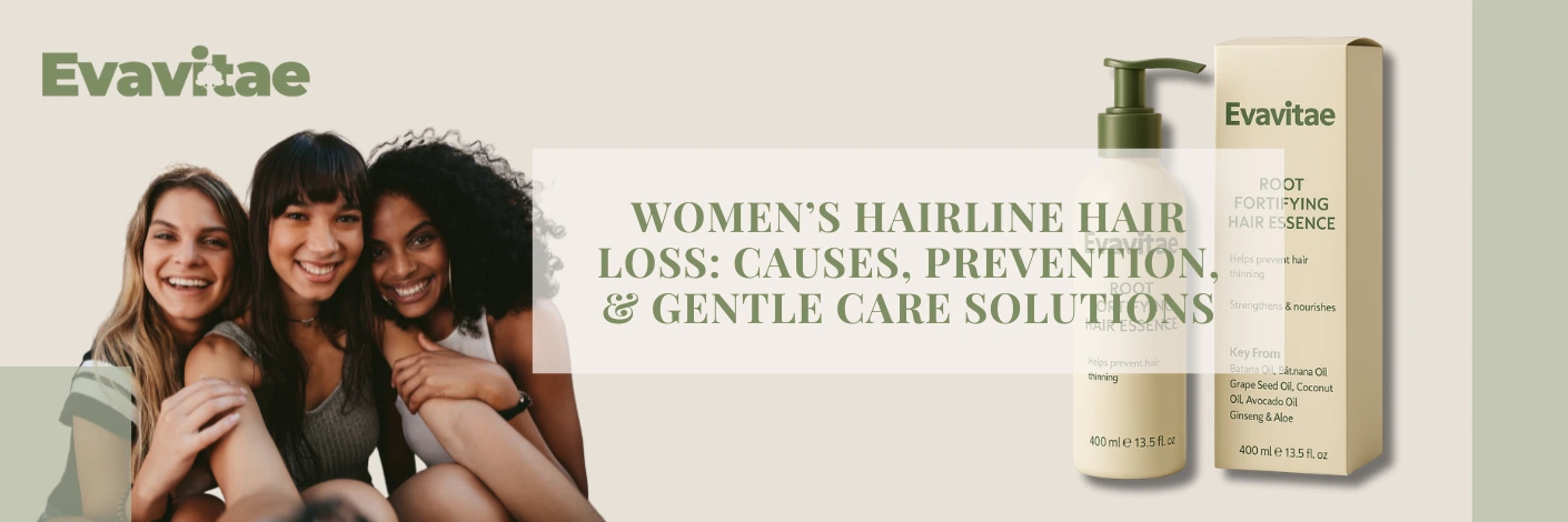 Women’s Hairline Hair Loss Causes, Prevention, and Gentle Care Solutions (1)