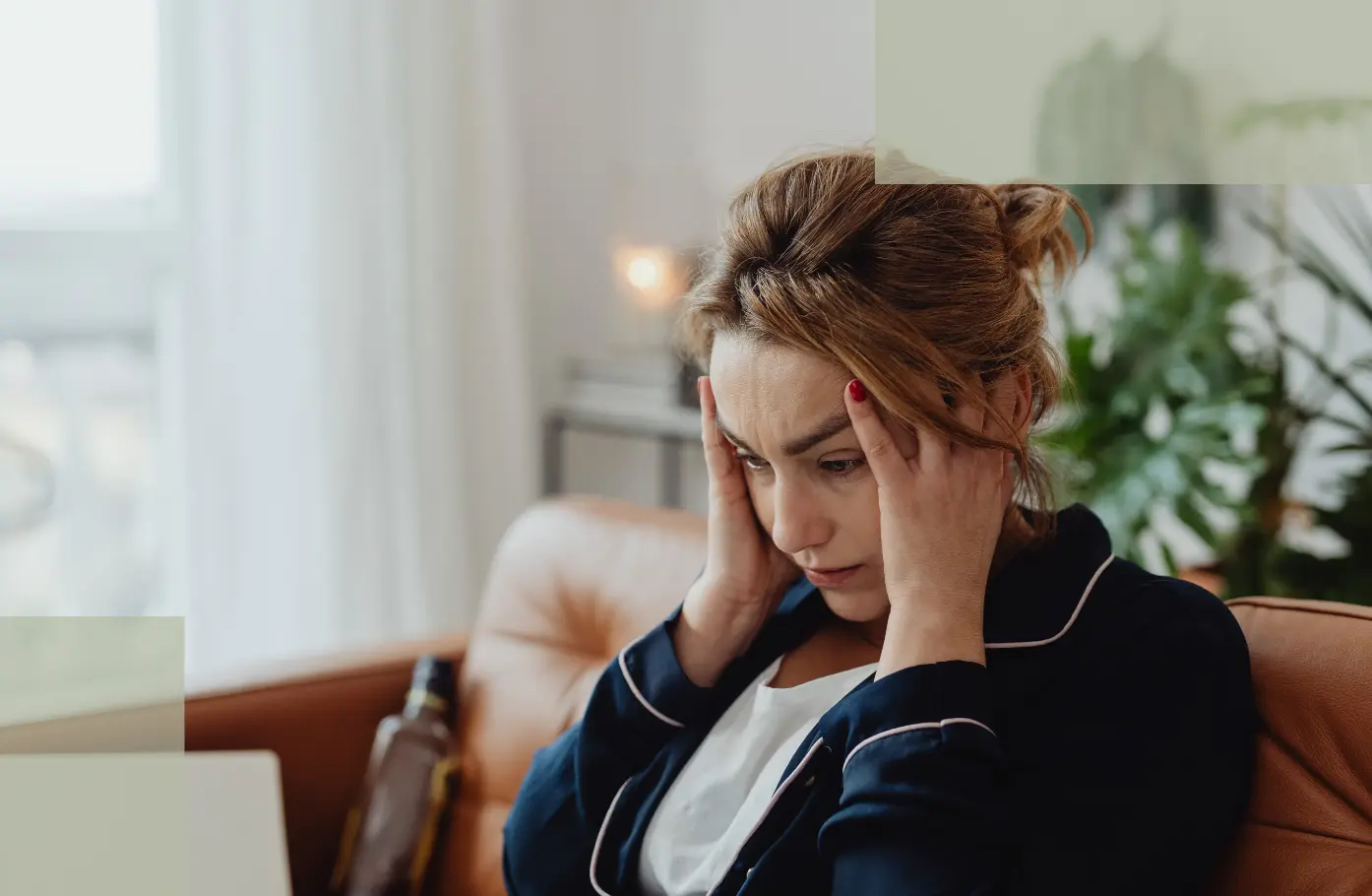 The Stress–Hair Loss Loop Why Anxiety Makes Postpartum Shedding Worse